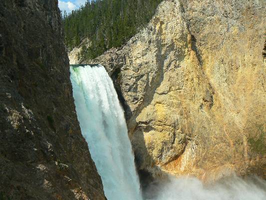 Movie of Lower Yellowstone Falls - Yellowstone Day 3 - 3.0mb